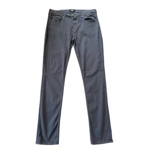 Paige Lennox Slim Fit Jeans Mens 34 Pewter Stone Grey M653799-6709 Made in USA